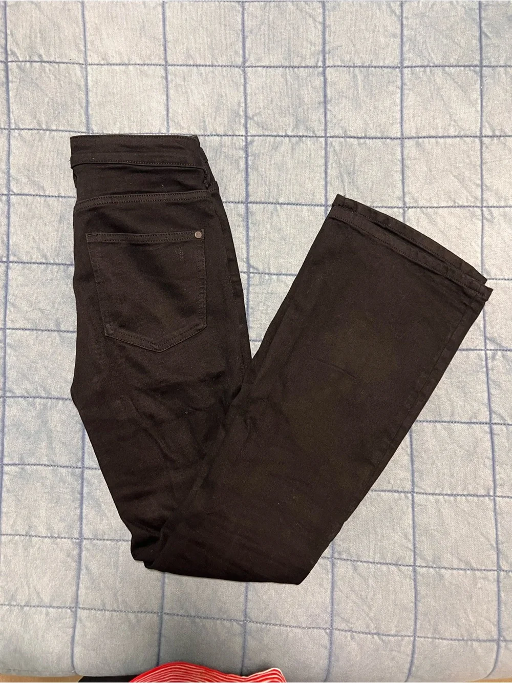 Pilcro Black High-Rise Skinny Jeans